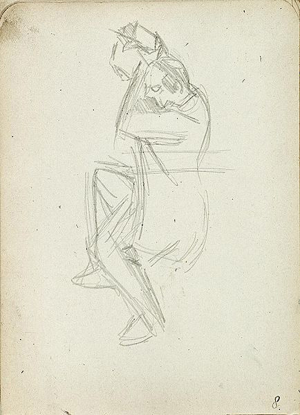 Theo van Doesburg Dansende man